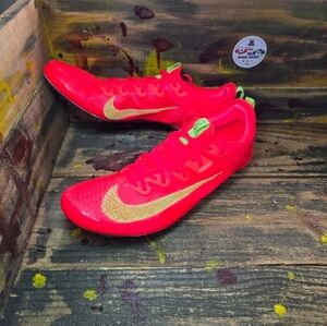 Nike Zoom Superfly Elite 2 Sprint Track Shoes Crimson FZ9662-600 Men’s Size 9